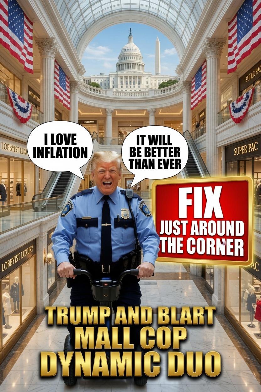 Trump and Blart