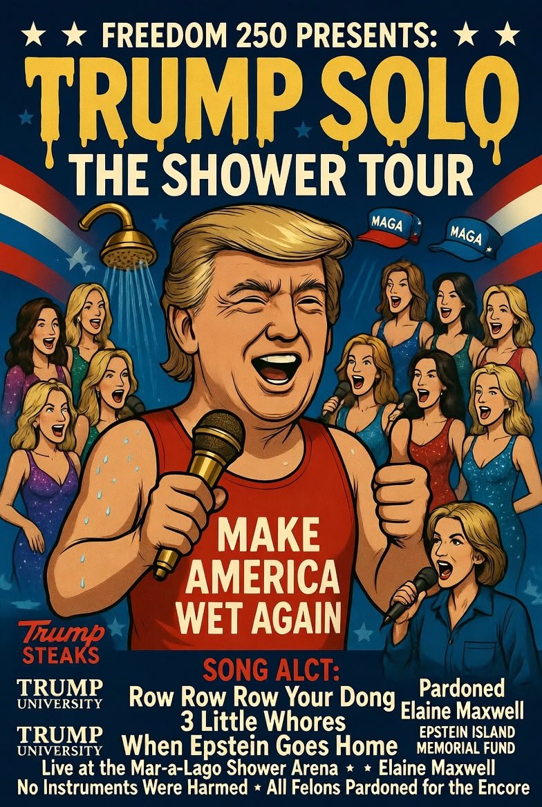 Trump Solo: The Shower Tour