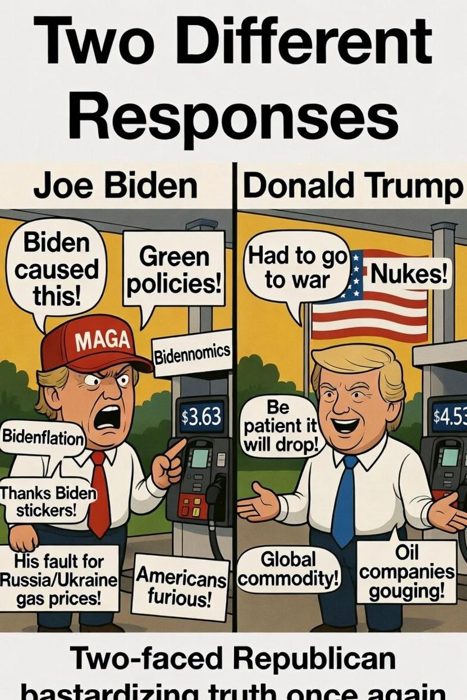 Two Different Responses